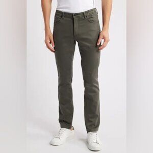 Banana Republic Army Green Chino Straight Leg Pants 33 x 31